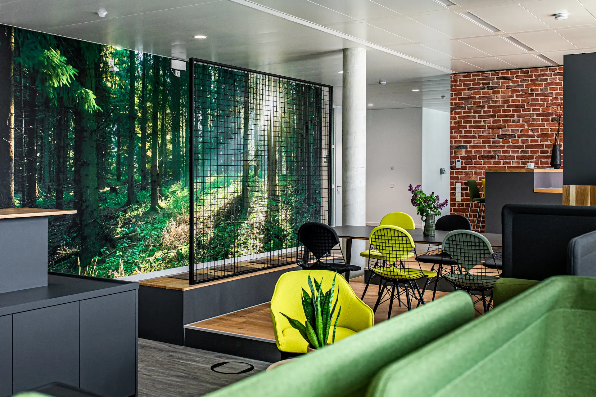 Modernes Bürokonzept